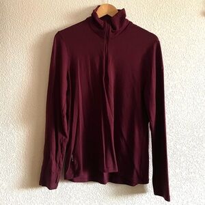 Icebreaker 3/4 zip 100% Merino Wool Layer